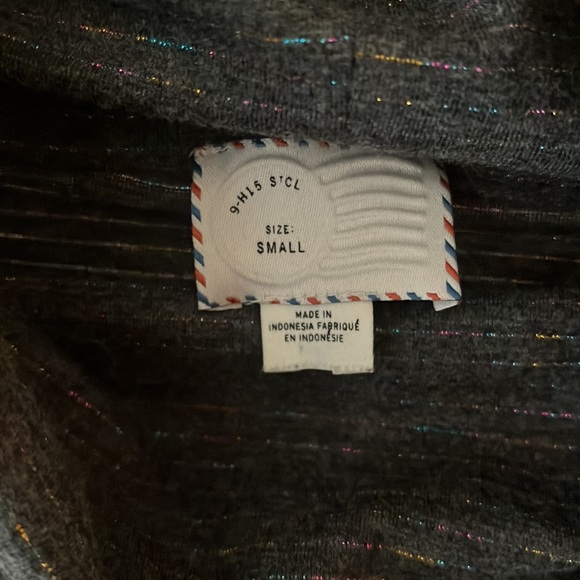 Anthropologie 9-H15 STCL Sparkle Longsleeve Tee - Picture 5 of 5